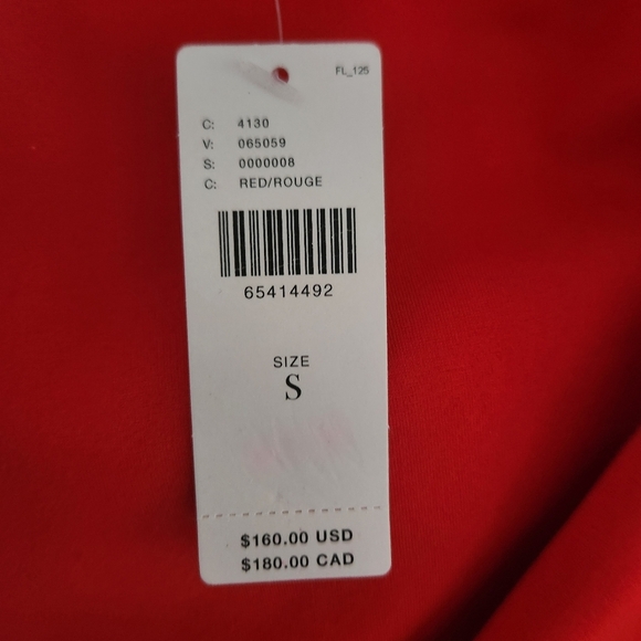 NWT Anthropologie | Maeve Neck Tie Shift Mini Holiday Dress in Red - Size S - Picture 10 of 12